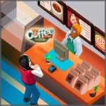 idle coffee shop tycoon android application logo